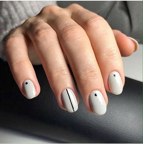 Simple Accent Nail Designs