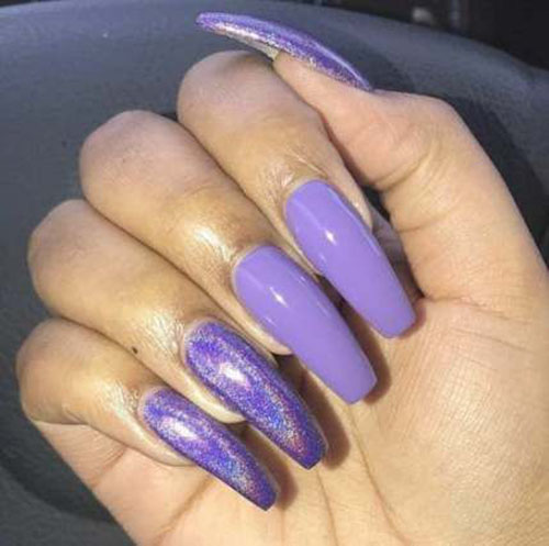Tapered Square Nails Long