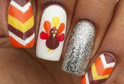 Thanksgiving Nail Designs