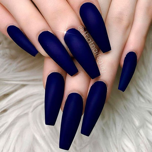 Blue Nails Pictures