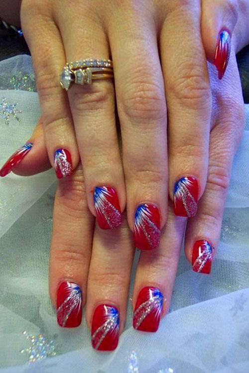 Fourth Of July Nail Designs