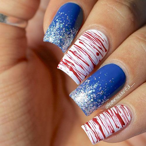 4Th Of July Nail Designs Images