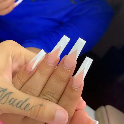 Tapered Square Nails Long