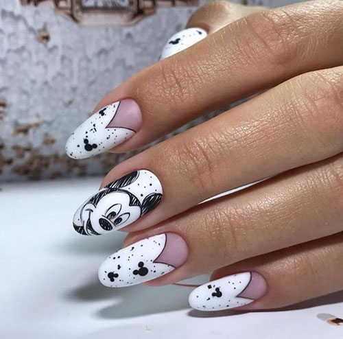 Nails Minnie Mouse